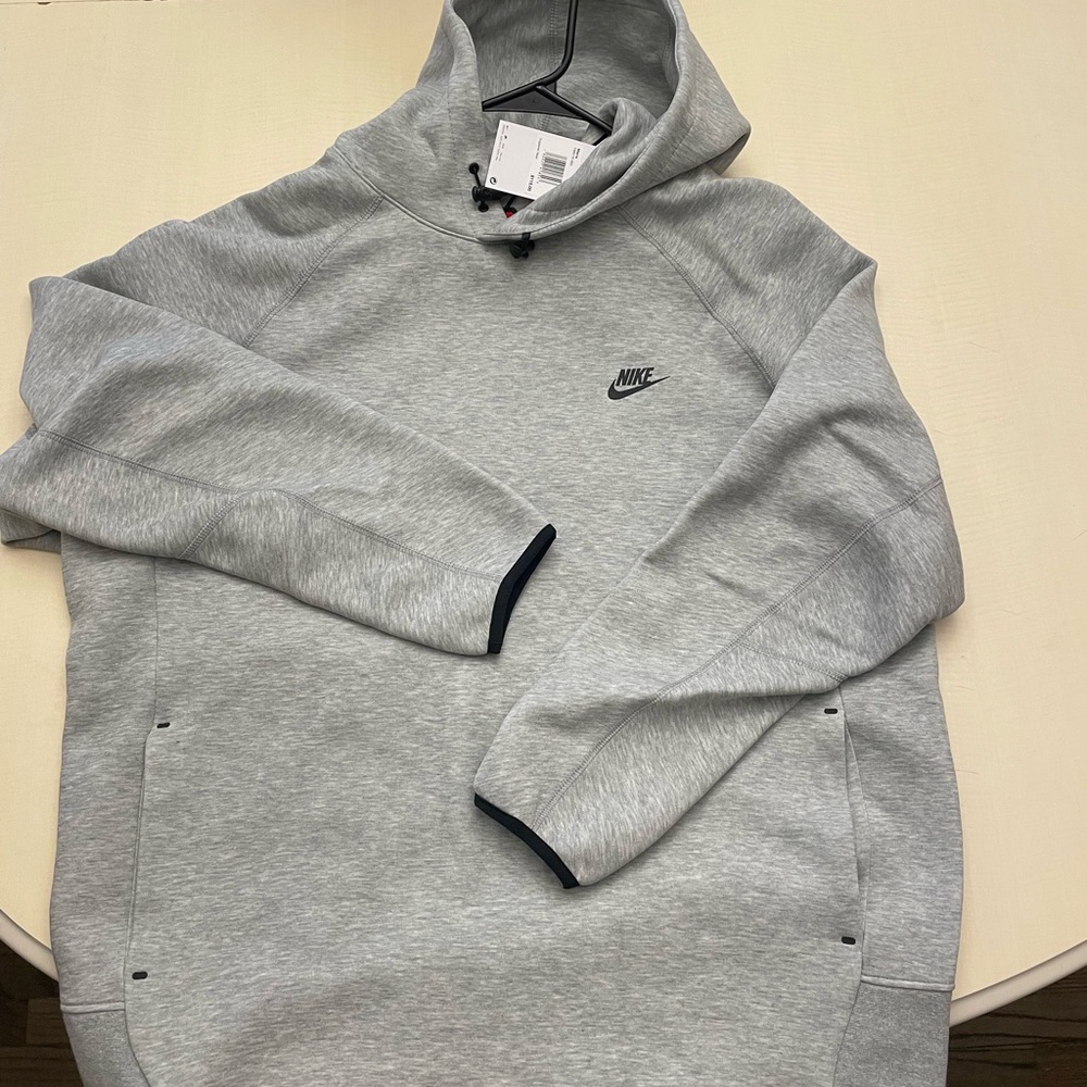 Nike Men's Gray Tech Hoodie